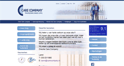 Desktop Screenshot of carecompany.nl